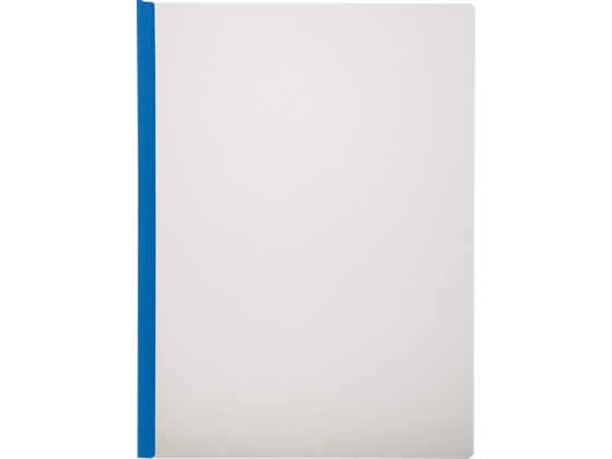 ライオン事務器 レポートカバー A4タテ 80枚収容 ブルー 10冊 1パック（ご注文単位1パック)【直送品】