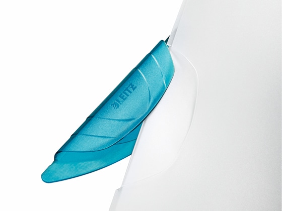 ライツ カラークリップマジック A4タテ 30枚収容 ライトブルー 1冊(ご注文単位1冊)【直送品】