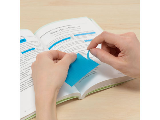 ヤマト CHIGIRU(チギル) 暗記用 50×80mm ブルー CHA-B 1個(ご注文単位1個)【直送品】