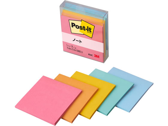 3M ポスト・イット ノート マルチカラー 654MC 1パック（ご注文単位1パック)【直送品】