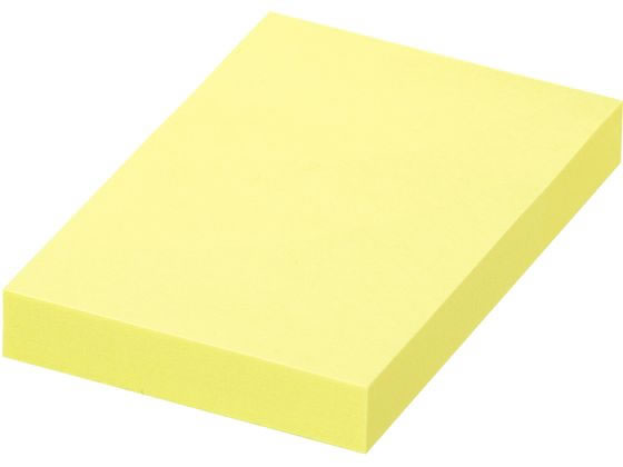 コクヨ タックメモ お徳用 ノート 75×50 黄 100枚×10冊 メ-2002 1箱（ご注文単位1箱)【直送品】