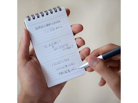 マルマン ツインリングメモ 5ミリ罫 ニーモシネ B7変形 N192A 1冊（ご注文単位1冊)【直送品】