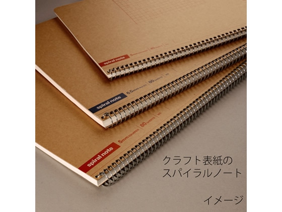 マルマン スパイラルノート A4 方眼罫40枚 N245 1冊（ご注文単位1冊)【直送品】