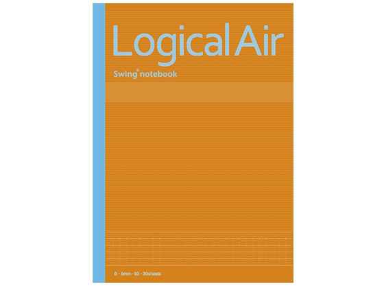 ナカバヤシ ロジカル・エアーノート B罫 セミB5 5冊パック ノ-B546B-5P 1パック(ご注文単位1パック)【直送品】