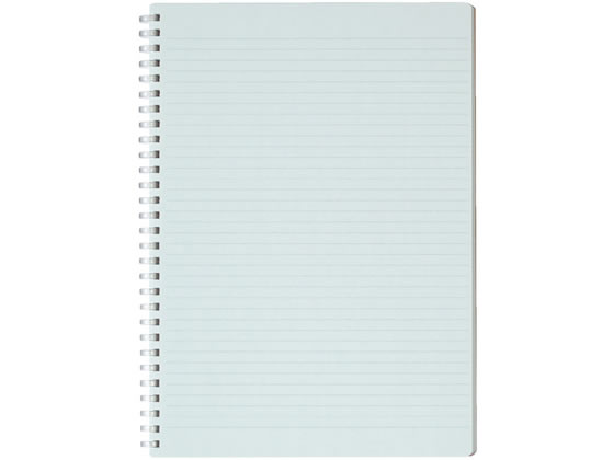 コクヨ ソフトリングノート(ドット入罫線)カットオフ セミB5 80枚 ライトブルー 1冊(ご注文単位1冊)【直送品】