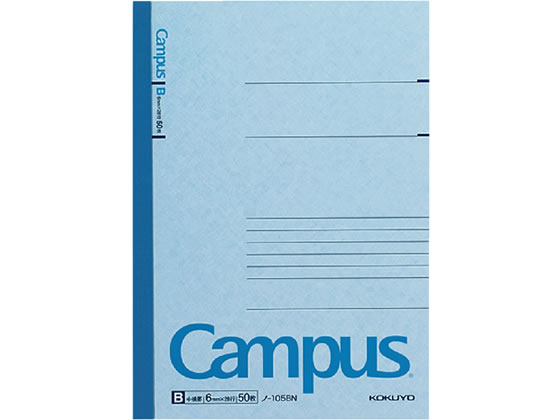 コクヨ キャンパスノートA5(中横罫) ノ-105BN 1冊(ご注文単位1冊)【直送品】