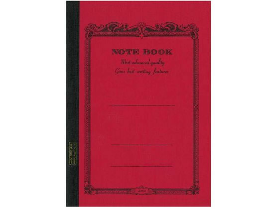 アピカ CDノート A5 7mm罫 赤 CD11RN 1冊(ご注文単位1冊)【直送品】