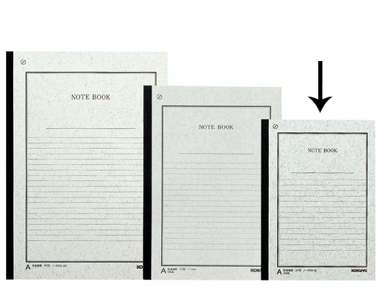 コクヨ ノートブック 事務用 A罫 普通横罫 A5 30枚 ノ-193A 1冊(ご注文単位1冊)【直送品】