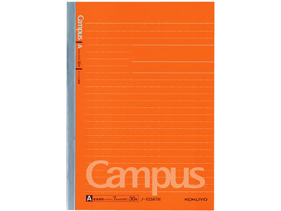 コクヨ キャンパスノート(ドット入り罫線) A5 A罫 ノ-103ATN 1冊(ご注文単位1冊)【直送品】