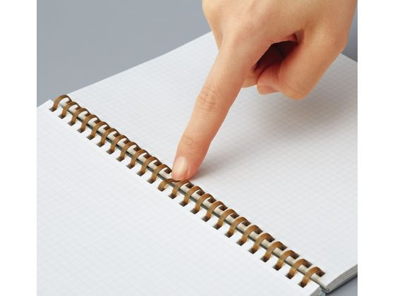 コクヨ ソフトリングノート Sooofa(スーファ) A5変形 方眼罫 ピンク 1冊(ご注文単位1冊)【直送品】