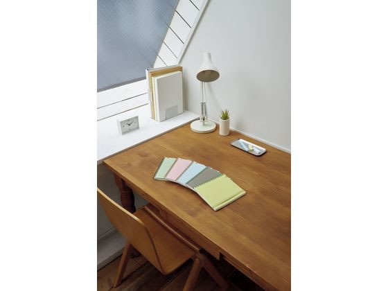 コクヨ ソフトリングノート Sooofa(スーファ) A5変形 方眼罫 ピンク 1冊(ご注文単位1冊)【直送品】