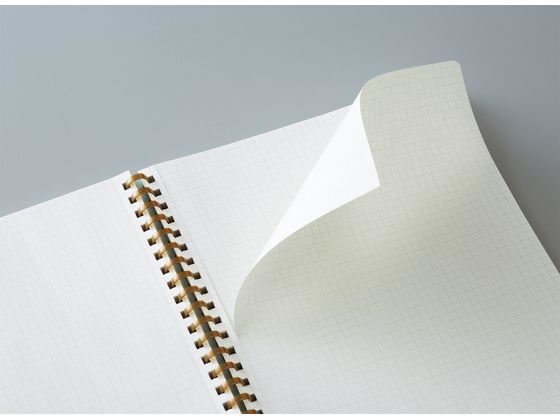 コクヨ ソフトリングノート Sooofa(スーファ) B6変形 方眼罫 ライトブルー 1冊(ご注文単位1冊)【直送品】