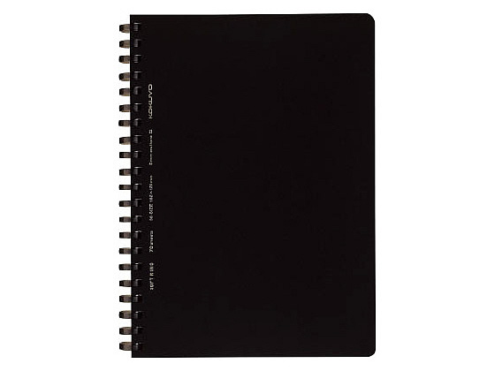 コクヨ ソフトリングノート ビジネス (方眼罫)B6 70枚 ス-SV447S5-D 1冊（ご注文単位1冊)【直送品】