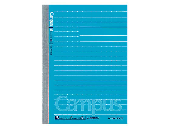 コクヨ キャンパスノート(ドット入リ罫線) A6 B罫 ノ-221BTN 1冊（ご注文単位1冊)【直送品】