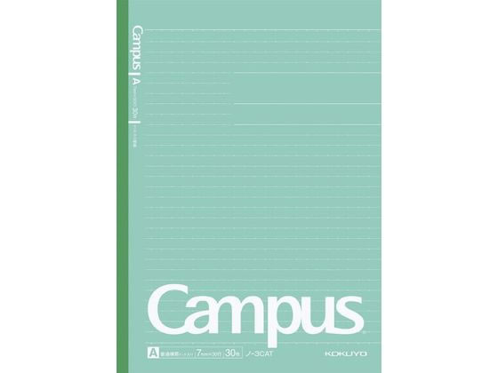 コクヨ キャンパスノート セミB5 A罫ドット入り 5冊 ノ-3CATX5 1パック