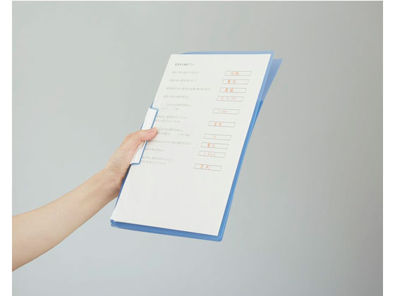 コクヨ キャンパス 復習がしやすいプリントファイルライトブルー フCE755 1冊(ご注文単位1冊)【直送品】