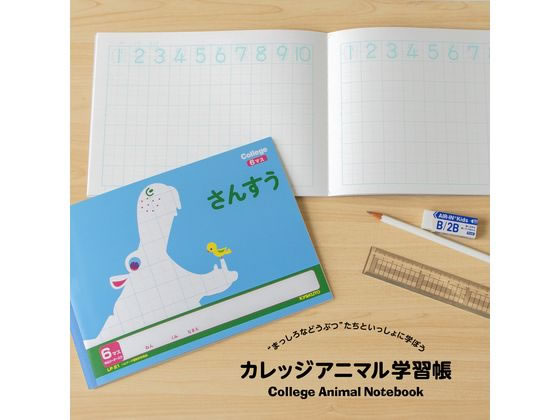 キョクトウ 横開さんすう B5 6マス 中心リーダー入 LP21 1冊(ご注文単位1冊)【直送品】