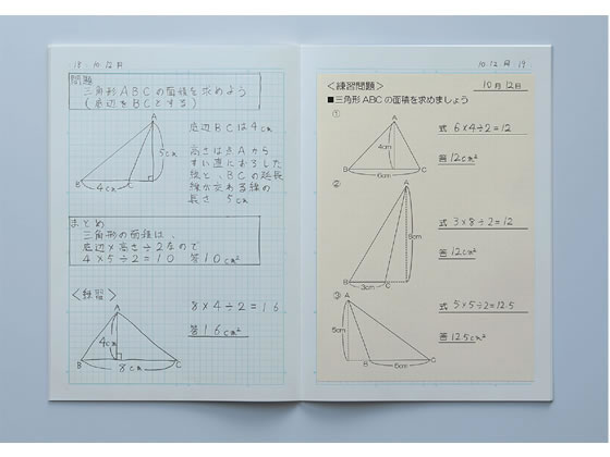 コクヨ キャンパスノート用途別A4 5mm方眼 30枚 青 ノ-34S10-5B 1冊（ご注文単位1冊)【直送品】