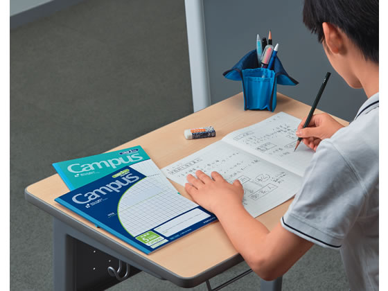 コクヨ キャンパスノート(用途別)セミB5 5mm方眼 青 ノ-30S10-5NB 1冊(ご注文単位1冊)【直送品】