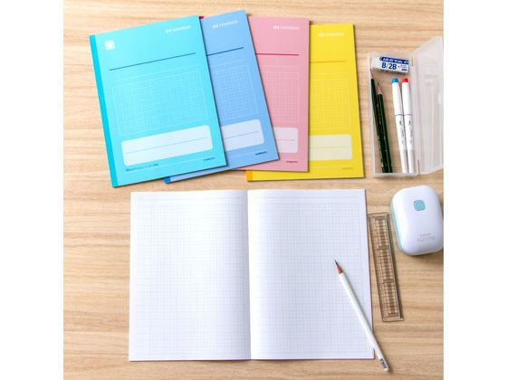 アピカ 中学受験OKノート セミB5 10mmマス 5冊組 LGU10G05 1パック(ご注文単位1パック)【直送品】