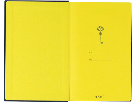 ミドリ(デザインフィル) 日記 10年連用 扉 紺 12397006 1冊（ご注文単位1冊)【直送品】