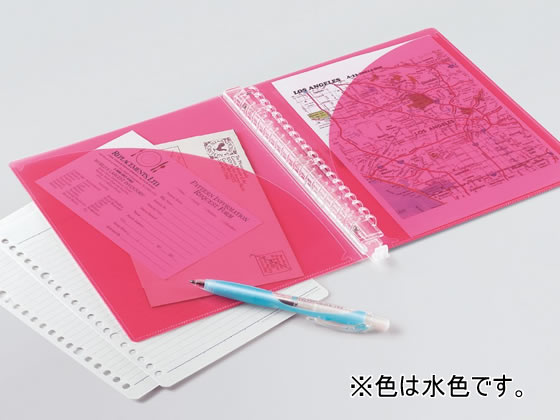 コクヨ キャンパスバインダー〈アダプト〉A4タテ 水色 ル-AP171LB 1冊(ご注文単位1冊)【直送品】