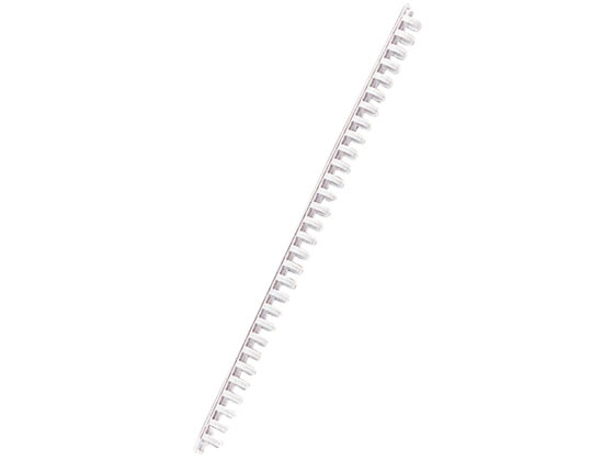 リヒト スライドリング A4・30穴 70枚用 ホワイト 5本入 F-3195 1パック(ご注文単位1パック)【直送品】