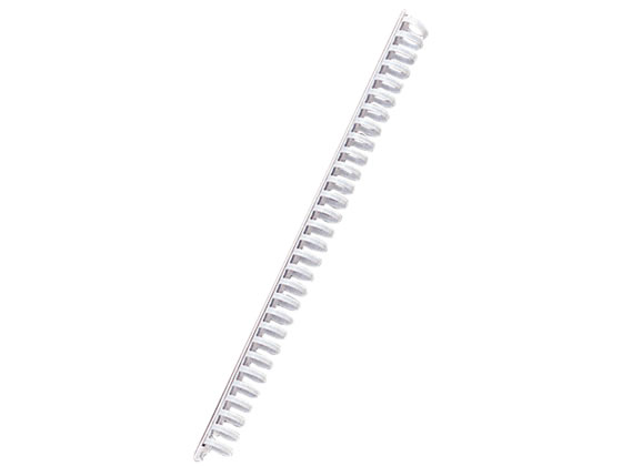 リヒト スライドリング A4・30穴 100枚用 ホワイト 5本入 F-3196 1パック(ご注文単位1パック)【直送品】