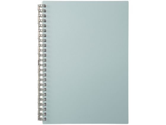 リヒトラブ Mutual オープンリングノート A5 ライトブルー N2673-14 1冊（ご注文単位1冊)【直送品】