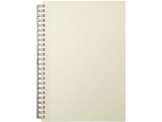 リヒトラブ Mutual オープンリングノート A5 アイボリー N2673-16 1冊（ご注文単位1冊)【直送品】