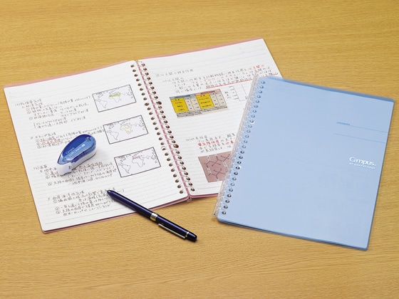 コクヨ キャンパスバインダー スマートリング B5 ビビッドピンク ル-SP700P 1冊（ご注文単位1冊)【直送品】