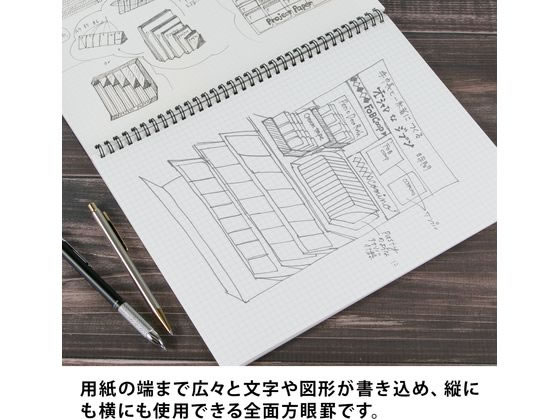 オキナ プロジェクトリングノート A4タテ PNA4S 1冊(ご注文単位1冊)【直送品】