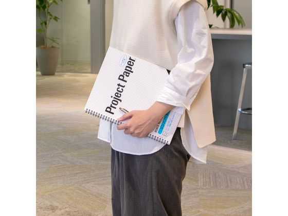 オキナ プロジェクトリングノート A4タテ PNA4S 1冊(ご注文単位1冊)【直送品】