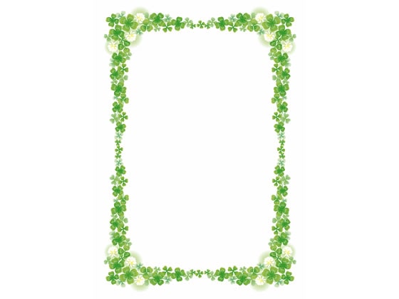 タカ印 OA対応 証書用紙 A4判 クローバー 10枚 10-1703 1冊（ご注文単位1冊)【直送品】