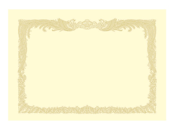 タカ印 OA賞状用紙 クリーム A4判縦書き 10-1067 1冊(ご注文単位1冊)【直送品】
