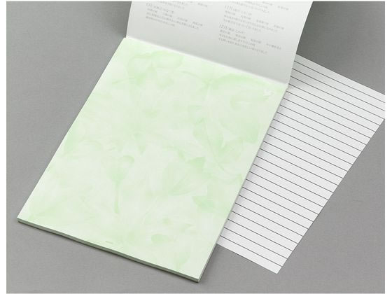 ミドリ(デザインフィル) 便箋 森色ノキモチ 50枚 20403006 1冊（ご注文単位1冊)【直送品】