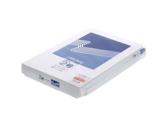 ホワイト封筒 テープ付 角2 100枚 833 1パック(ご注文単位1パック)【直送品】