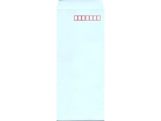 長4フレッシュトーン封筒 ブルー 100枚 N4S-527 1パック（ご注文単位1パック)【直送品】