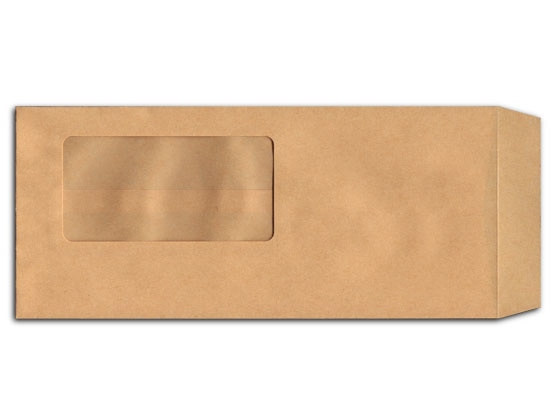 イムラ 長4クラフト窓付封筒70g/㎡ 1000枚 N4C-707N 1箱(ご注文単位1箱)【直送品】