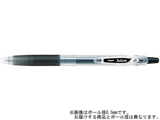 パイロット ゲルインキボールペン ジュース 超極細 ブラック LJU-10UF-B 1本(ご注文単位1本)【直送品】