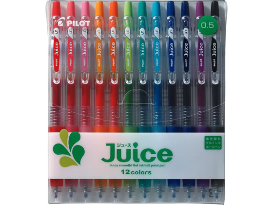パイロット ゲルインキボールペン ジュース 12色セット 極細 1個(ご注文単位1個)【直送品】