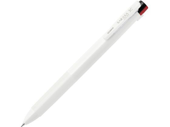 ゼブラ サラサクリップ 3C 0.5mm 白軸 J3J5-W 1本(ご注文単位1本)【直送品】