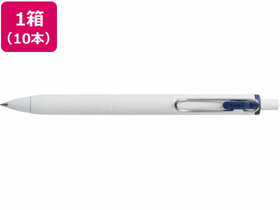 三菱鉛筆 ユニボールワン 0.38mm ブルーブラック 10本 UMNS38.64 1箱(ご注文単位1箱)【直送品】