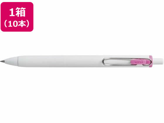 三菱鉛筆 ユニボールワン 0.38mm ベビーピンク 10本 UMNS38.68 1箱(ご注文単位1箱)【直送品】