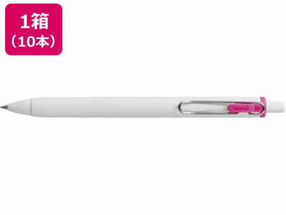 三菱鉛筆 ユニボールワン 0.5mm ピンク 10本 UMNS05.13 1箱(ご注文単位1箱)【直送品】