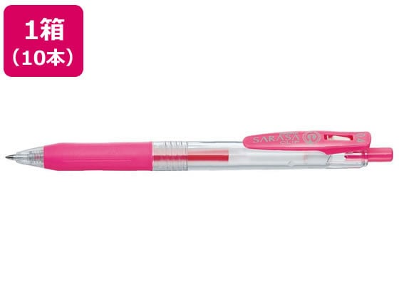 ゼブラ サラサクリップ0.4 ピンク 10本 JJS15-P 1箱(ご注文単位1箱)【直送品】