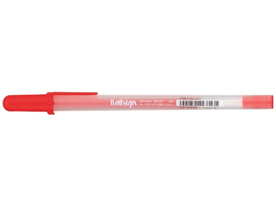 サクラ 水性ボールペン ボールサイン80 赤 PGB#19 1本(ご注文単位1本)【直送品】