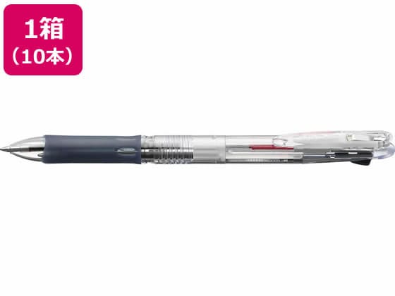 ゼブラ クリップオンスリム2C 透明 10本 B2A5-C 1箱(ご注文単位1箱)【直送品】