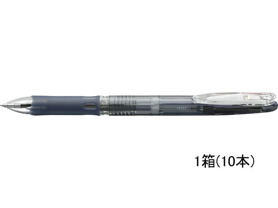 ゼブラ クリップオンスリム4C 黒 10本 B4A5-BK 1箱(ご注文単位1箱)【直送品】