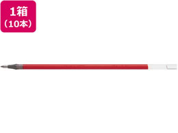 ぺんてる ゲルインキボールペン0.5mm替芯 赤 10本 KF5-B 1箱(ご注文単位1箱)【直送品】